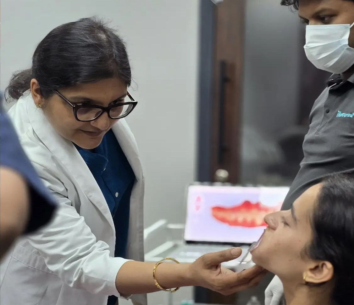 Detailed dental consultation